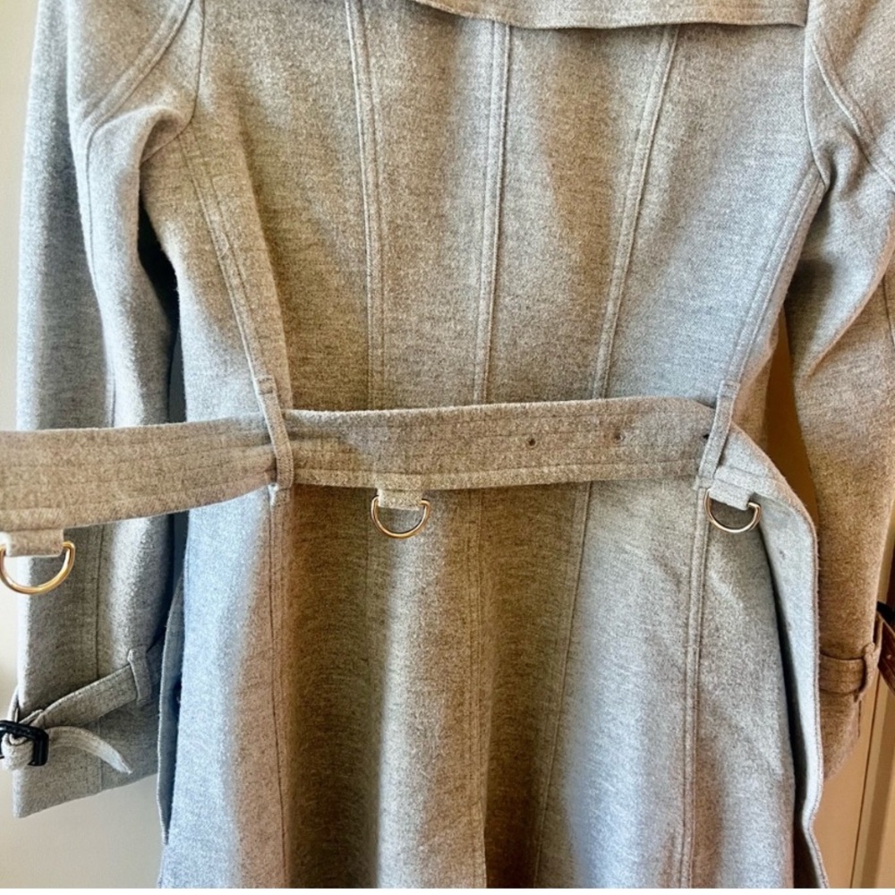 Burberry Gray Trench Coat - Picture 10 of 12